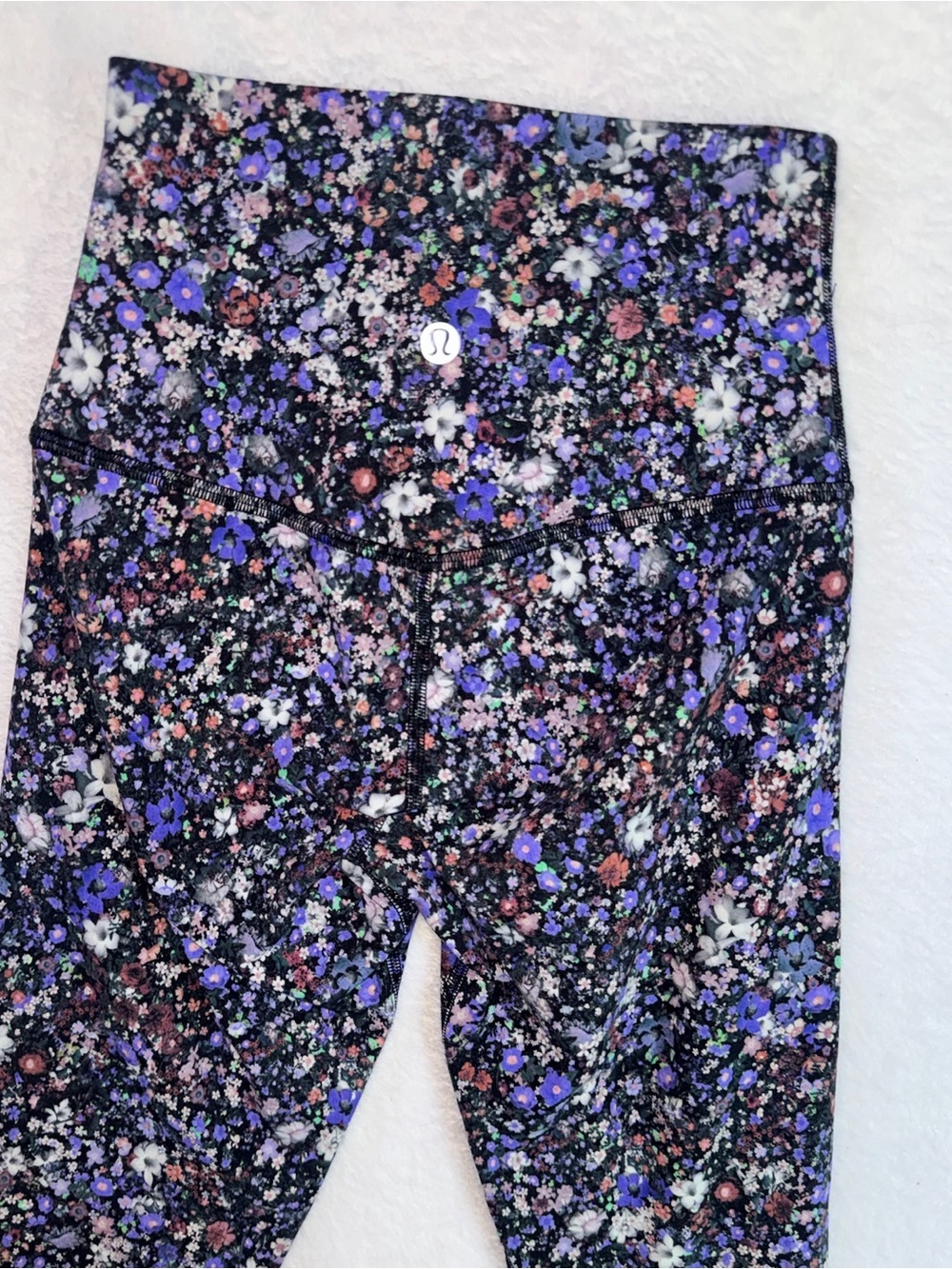 Lululemon Wunder Under HR 7/8 Tight 25 Floral 2 - Picture 8 of 11